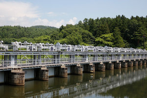 十六橋水門の写真